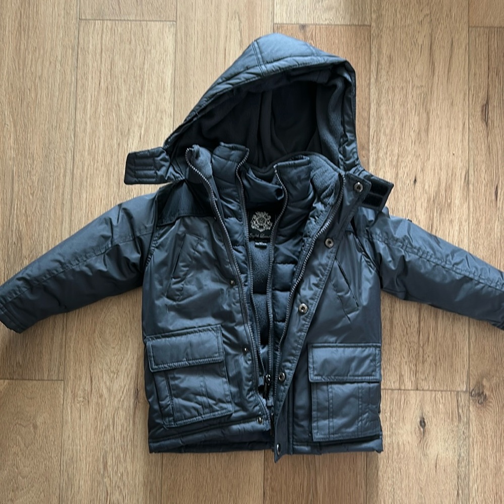 3t Gray English Laundry winter coat